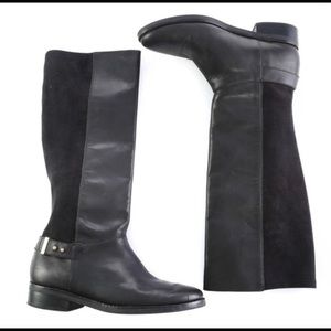 Size 8 Cole Haan Black Leather Boots